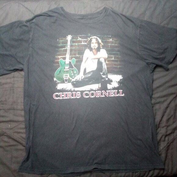 Chris Cornell Bhi Bhiman 2013 Tour T-Shirt - Picture 2 of 5